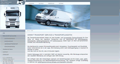 Desktop Screenshot of dts-transportlogistik.de